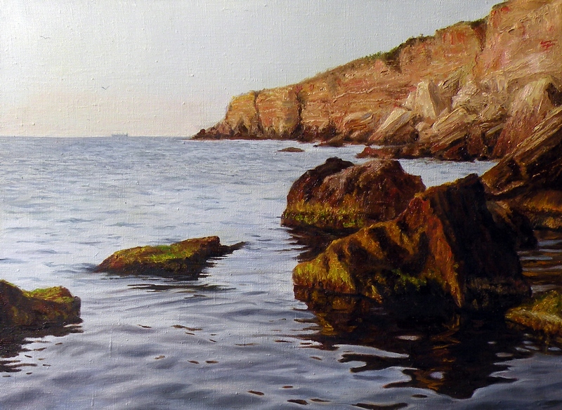 Камни в воде 